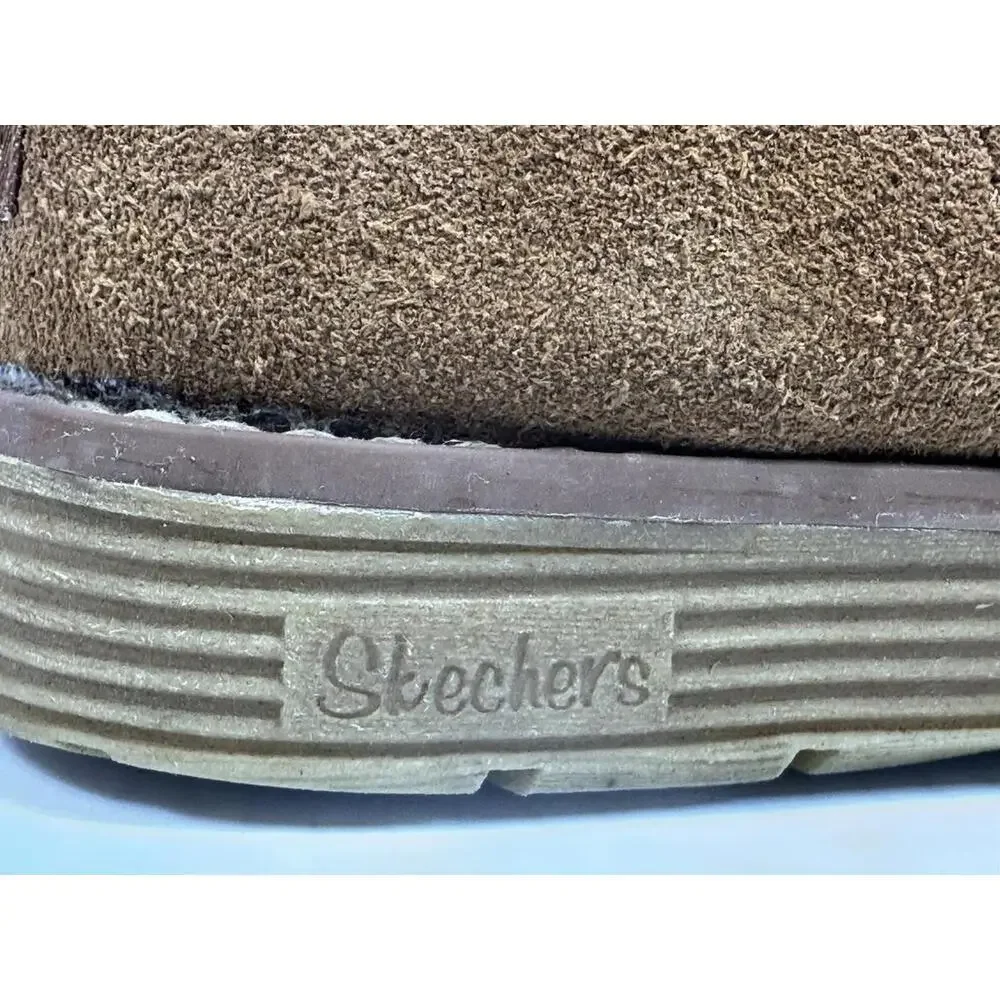 Skechers Boots‎ Womens 7.5 Adorbs Polar Ankle Winter Snow 48627 Brown Suede
